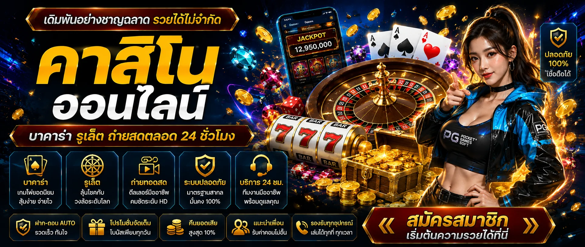 คาสิโนออนไลน์ DPLUS88 บาคาร่าสดถ่ายทอดสด
